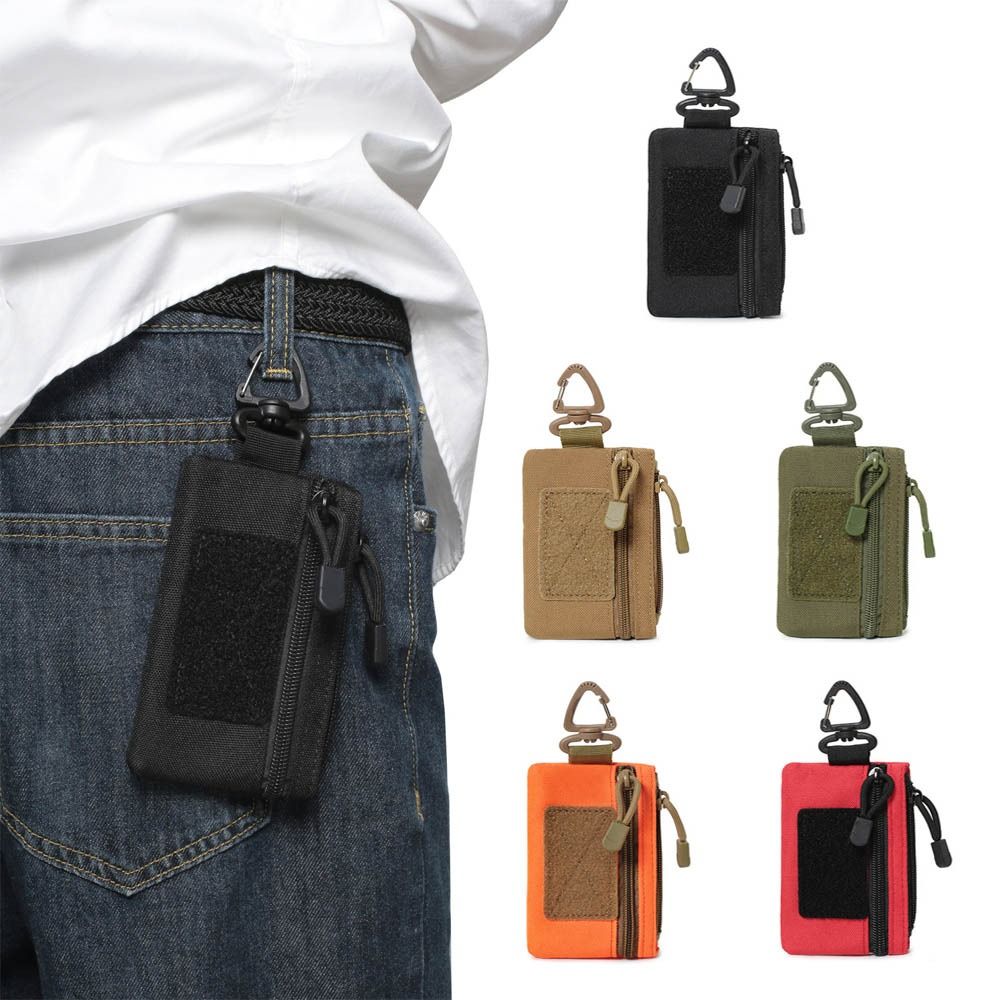 Hunting Outdoor Shows - Neue Mini-Schlüsseltasche, multifunktionale, einfarbige Hüfttasche, Wander-