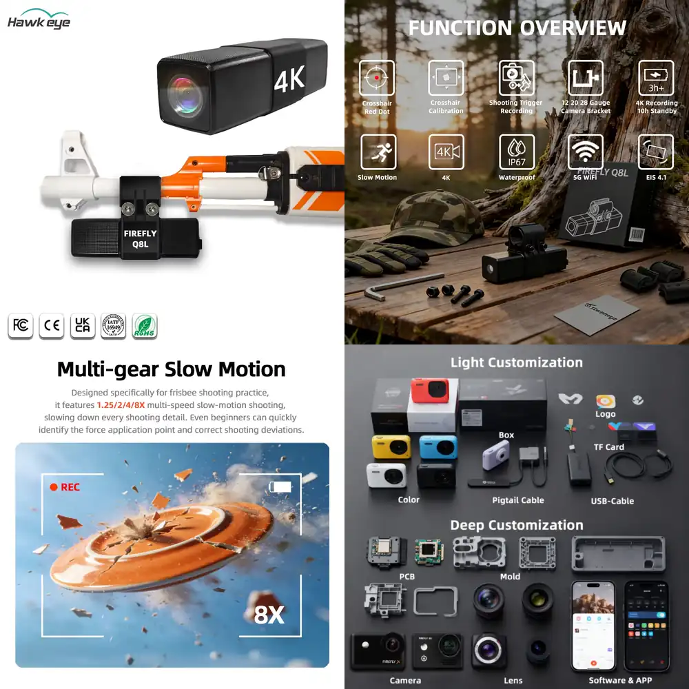 Outdoor Hunting Camera Wireless - OEM 4K Jagdkamera Firefly Q8 5G
