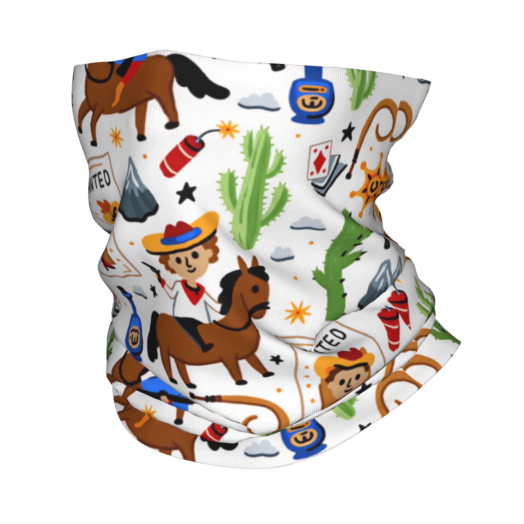 Hunting Fishing Outdoor - Cartoon Kinder Western Cowboy Sturmhaube Jagd