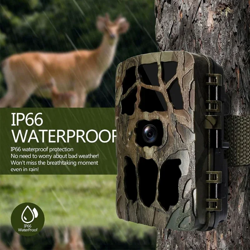 Outdoor Hunting Camera Wireless - H982 IP66 Wasserdichte 4K Outdoor infrarot