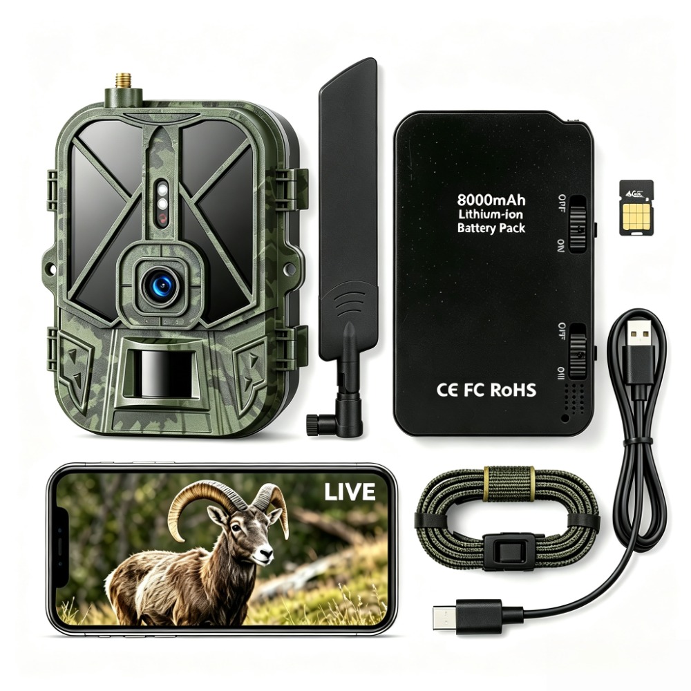 Outdoor 4G 120MP 4K Live-Show  – Hunting Outdoor Shows Bewertung und Preis