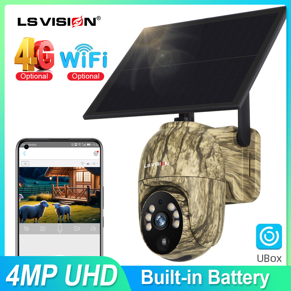 LS VISION 2K Solar-Überwachung – Outdoor Hunting Camera Wireless Bewertung und Preis