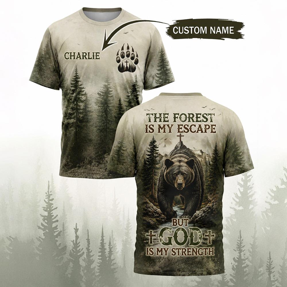 Herren-T-Shirt mit Vintage-Wal – Hunting And Camping In Forest Bewertung und Preis