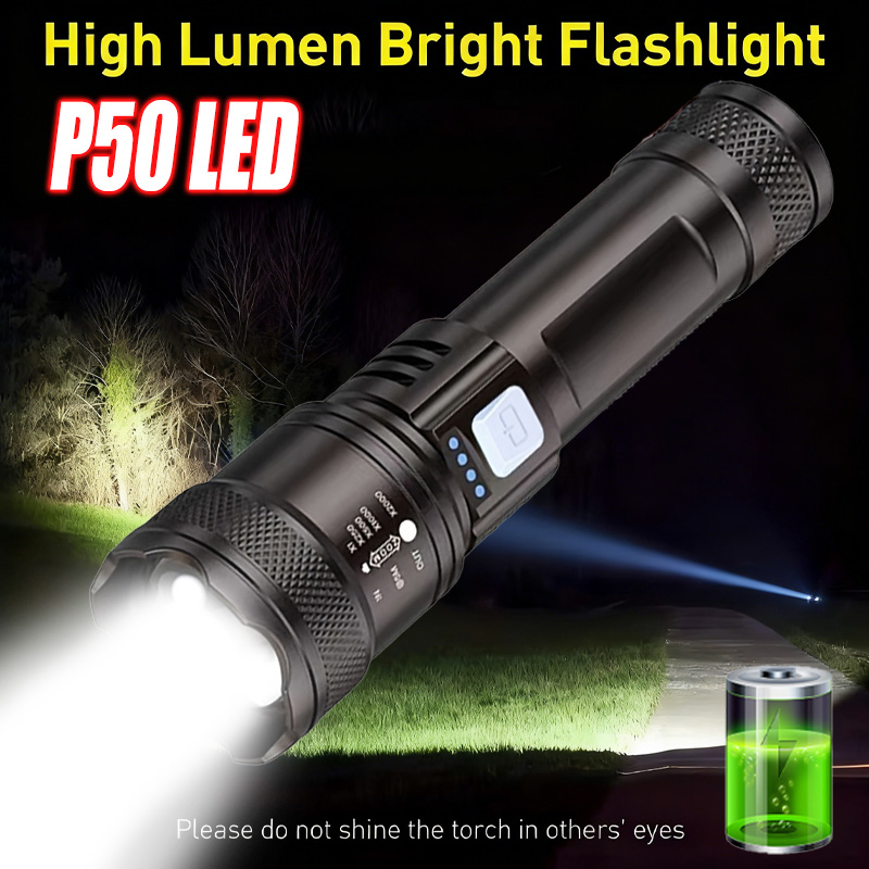Hochleistungs-LED-Taschenlampe – Tactical Flashlight Rechargeable Bewertung und Preis