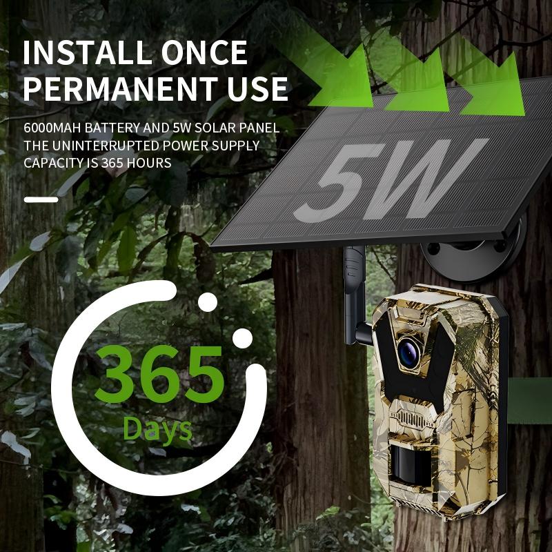 T6 4G Solar LTE Jagdkamera mit – Outdoor Hunting Camera Wireless Bewertung und Preis