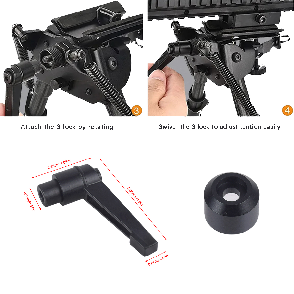 Taktische Schnellverstellung D – Bipod Rifle Mount Bewertung und Preis