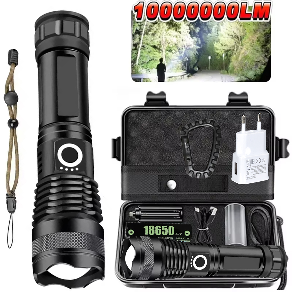 Hochleistungs-LED-Taschenlampe – Tactical Flashlight Rechargeable Bewertung und Preis